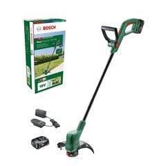 Akumuliatorinis trimeris Bosch Easy GrassCut 18V, su akumuliatoriais 2x2Ah kaina ir informacija | Bosch Sodo prekės | pigu.lt