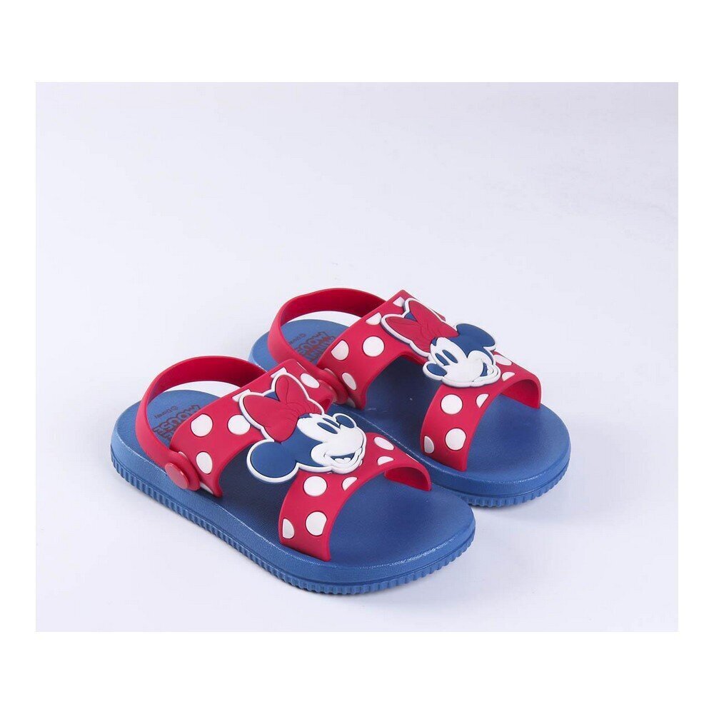 Basutės mergaitėms Minnie Mouse, mėlynos kaina ir informacija | Basutės vaikams | pigu.lt