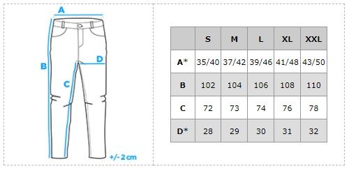 Kelnės vyrams Ombre Clothing, rudos kaina ir informacija | Vyriškos kelnės | pigu.lt