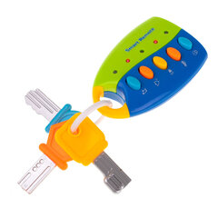 Automobilio rakteliai su pulteliu, interaktyvus žaislas kaina ir informacija | Žaislai kūdikiams | pigu.lt