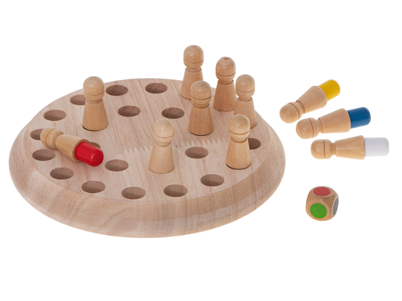 Atminties dėlionė, medinė kaina ir informacija | Lavinamieji žaislai | pigu.lt