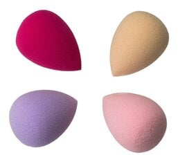 Набор губок для макияжа груша 4 шт. цена и информация | Кисти для макияжа, спонжи | pigu.lt