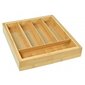 Bambukinis stalo įrankių dėklas kaina ir informacija | Virtuvės įrankiai | pigu.lt