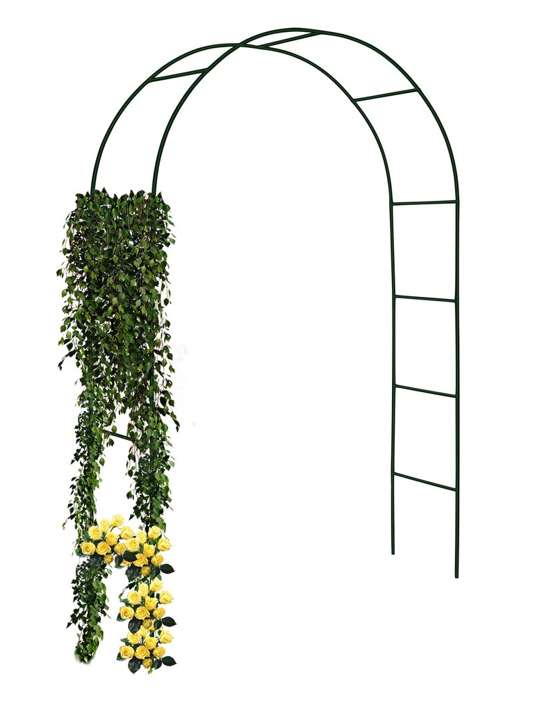 Metalinė sodo arka gėlėms DecorStar, 240cm kaina ir informacija | Sodo įrankiai | pigu.lt