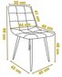 Kėdė, pilka kaina ir informacija | Svetainės foteliai | pigu.lt
