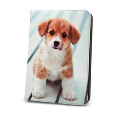 Universal case Cute Puppy for tablet 9-10`` цена и информация | Чехлы для планшетов и электронных книг | pigu.lt