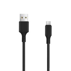 Setty car charger 1x USB 1A black + microUSB cable 1,0 m NEW цена и информация | Зарядные устройства для телефонов | pigu.lt