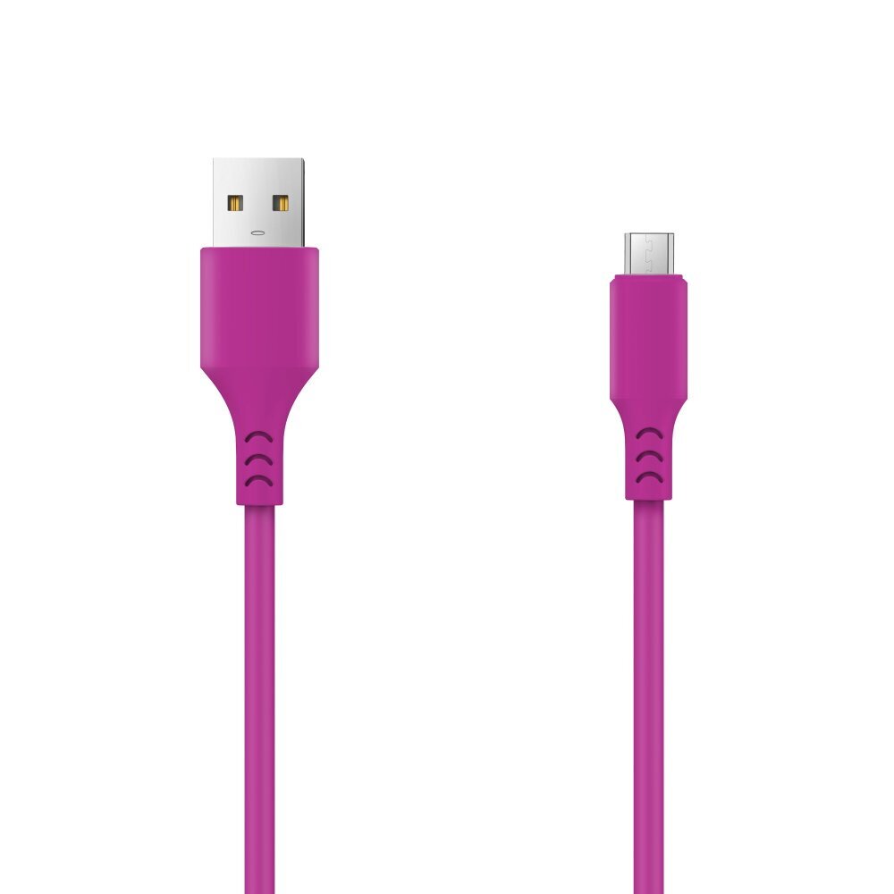 Setty, USB- microUSB, 1 m kaina ir informacija | Laidai telefonams | pigu.lt