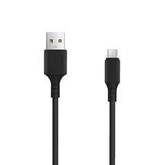 Setty cable USB - microUSB 3,0 m 2A black NEW цена и информация | Кабели для телефонов | pigu.lt