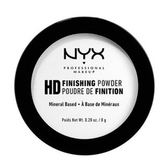 Kompaktinė pudra NYX Hd Finishing Powder translucent, 8 g kaina ir informacija | Makiažo pagrindai, pudros | pigu.lt