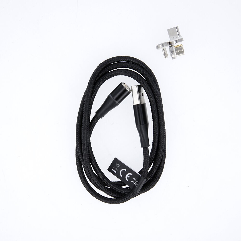 Maxlife MXUC-03 magnetic cable USB - Lightning + USB-C + microUSB, 1,0 m kaina ir informacija | Laidai telefonams | pigu.lt