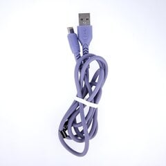 Maxlife MXUC-04 cable USB - USB-C 1,0 m 3A purple цена и информация | Кабели для телефонов | pigu.lt