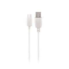 Maxlife cable USB - microUSB 0,5 m 2A white цена и информация | Кабели для телефонов | pigu.lt