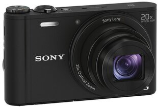 Sony DSC-WX350, чёрный цена и информация | Цифровые фотоаппараты | pigu.lt