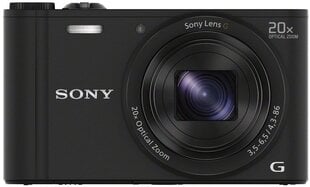 Sony DSC-WX350, чёрный цена и информация | Цифровые фотоаппараты | pigu.lt