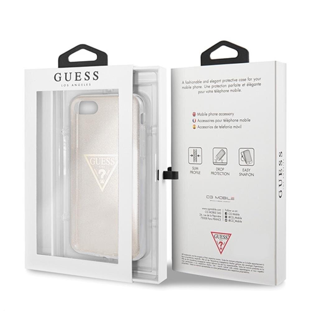 Guess case, skirtas iPhone 7 / 8, baltas kaina ir informacija | Telefono dėklai | pigu.lt