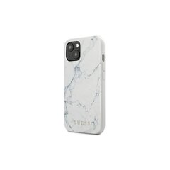 Чехол Guess для iPhone 13 Pro Max 6,7'' GUHCP13XPCUMAWH white hard case Marble цена и информация | Чехлы для телефонов | pigu.lt