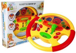 Интерактивный руль со звуковыми и световыми эффектами цена и информация | Игрушки для малышей | pigu.lt