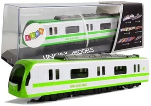 Žaislinis traukinys Linghui Models, žalias kaina ir informacija | Žaislai berniukams | pigu.lt