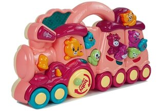 Interaktyvus traukinukas, raudonas kaina ir informacija | Žaislai kūdikiams | pigu.lt