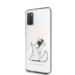 Karl Lagerfeld чехол для Samsung Galaxy A31 A315 KLHCA31CFNRC прозрачный hard чехол Choupette Fun цена и информация | Чехлы для телефонов | pigu.lt