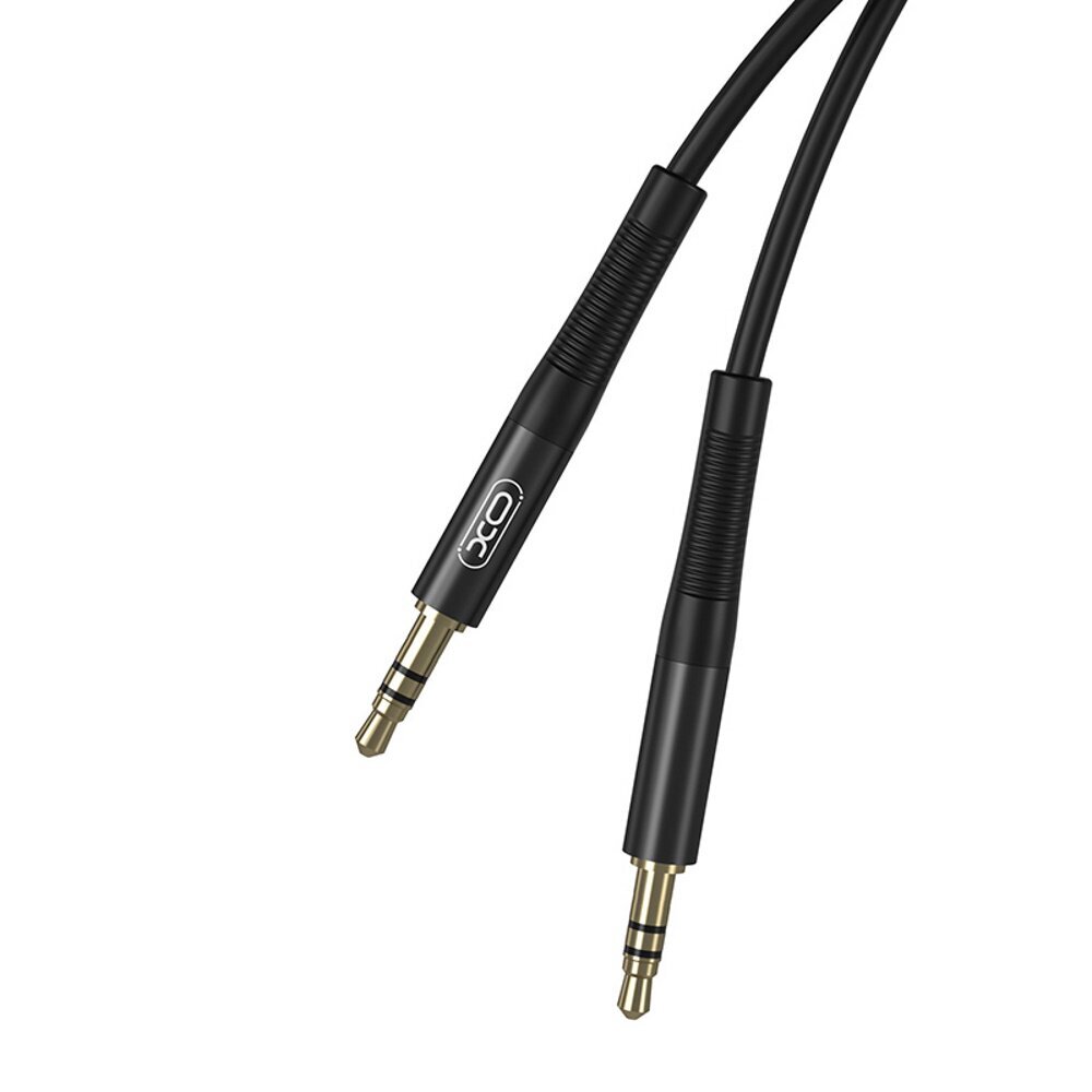 XO cable audio NB-R175B jack 3,5mm - jack 3,5mm 2 m, juodas kaina ir informacija | Laidai telefonams | pigu.lt