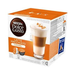 Kavos kapsulės Nescafé Dolce Gusto Latte Macchiato karamelinė. kaina ir informacija | Kava, kakava | pigu.lt