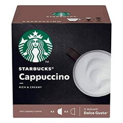 Kavos kapsulės Starbucks Cappuccino, 12 vnt. kaina ir informacija | Kava, kakava | pigu.lt