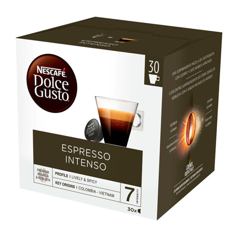 Kavos kapsulės su dėklu Nescafé Dolce Gusto, 30 vnt. kaina ir informacija | Kava, kakava | pigu.lt