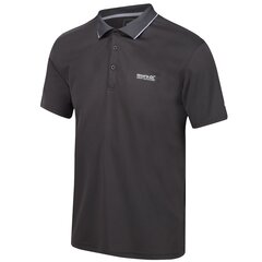 Polo marškinėliai vyrams Regatta Maverick V Active, pilki kaina ir informacija | Vyriški marškinėliai | pigu.lt