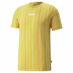 Футболка с коротким рукавом мужская Puma Modern Basics Stripe M Жёлтый S6442605 цена и информация | Мужские термобрюки, темно-синие, SMA61007 | pigu.lt