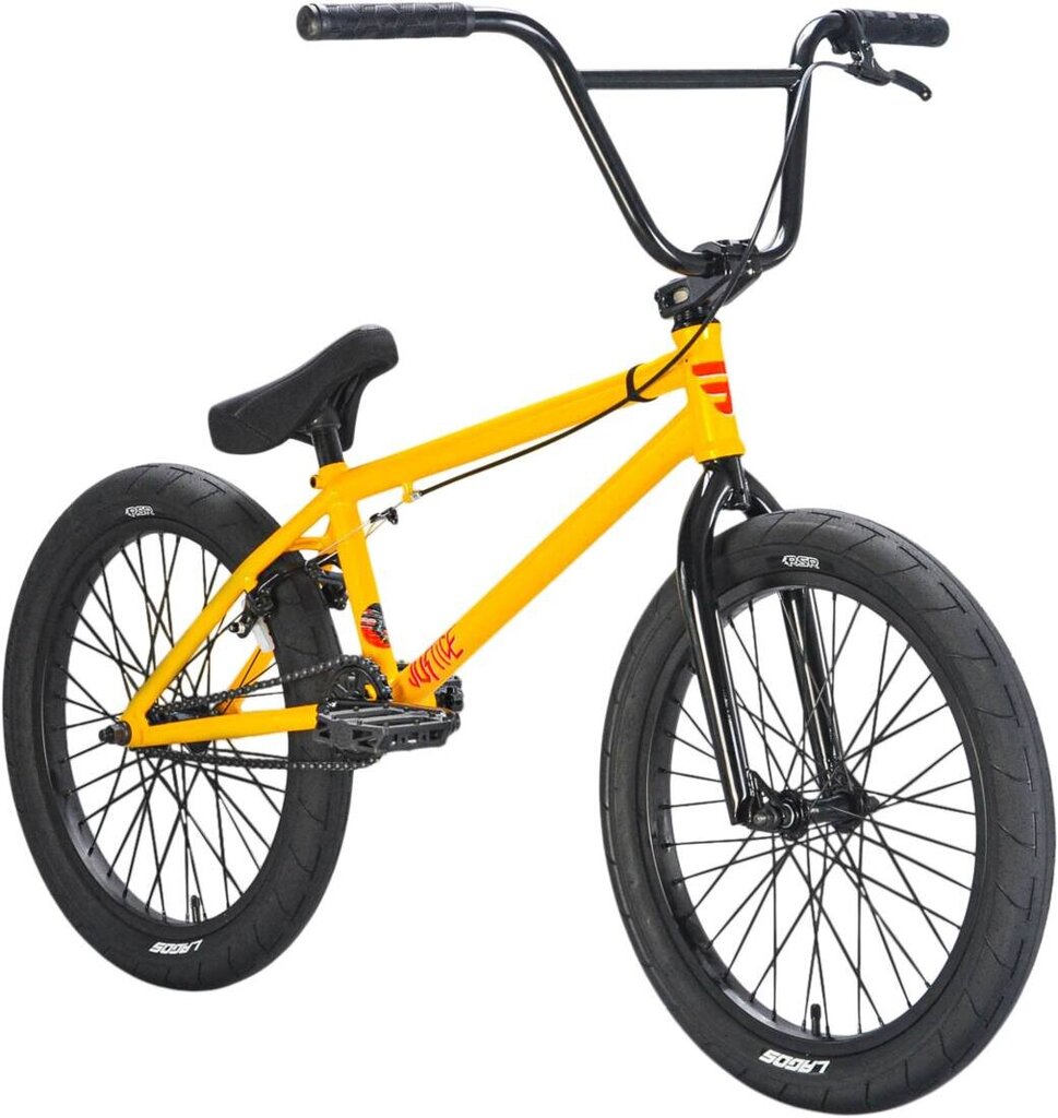 Mafia Kush 2+ 20" BMX Freestyle dviratis, Justice Yellow kaina ir informacija | Dviračiai | pigu.lt