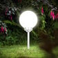 Sodo žibintas Saska Garden Kamuolys, 4 LED, 20 cm цена и информация | Lauko šviestuvai | pigu.lt