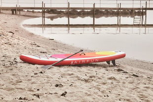 AIRFUN - Red- Paddleboard Pripučiama irklentė, 305 x 76 x 15 cm kaina ir informacija | Irklentės, vandens slidės ir atrakcionai | pigu.lt