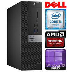 DELL 3040 SFF i3-6100 4GB 1TB R5-340 2GB WIN10Pro kaina ir informacija | Stacionarūs kompiuteriai | pigu.lt