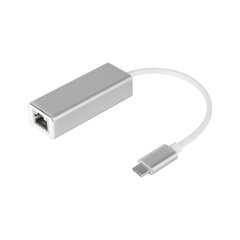 Adapteris Kruger & Matz USB-C -> RJ-45 цена и информация | Адаптеры, USB-разветвители | pigu.lt