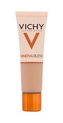 Drėkinamasis makiažo pagrindas Vichy Mineralblend Natural Coverage 30 ml, Shade 11 Granite kaina ir informacija | Makiažo pagrindai, pudros | pigu.lt