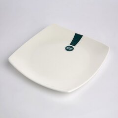 Фарфоровая тарелка 27 см кремовая цена и информация | Посуда, тарелки, обеденные сервизы | pigu.lt