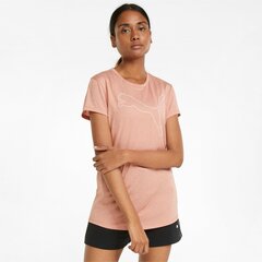 Женская футболка Puma RTG HeatHer 586455*63, серо-розовая/белая 4064535435559 цена и информация | Женские футболки | pigu.lt