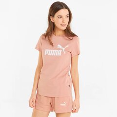 Moteriški marškinėliai Puma 586775*63, pilkai rožinės spalvos 4064535455762 kaina ir informacija | Marškinėliai moterims | pigu.lt