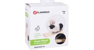 Пластиковое беговое колесо для грызунов Flamingo, ø 18 см цена и информация | Клетки и аксессуары для грызунов | pigu.lt