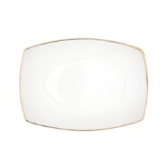 Тарелка квадратная Mariapaula Moderna Gold, 24 см цена и информация | Посуда, тарелки, обеденные сервизы | pigu.lt
