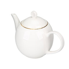 Bella Golden Line porcelianinis arbatinukas, 900 ml, kreminis kaina ir informacija | Taurės, puodeliai, ąsočiai | pigu.lt