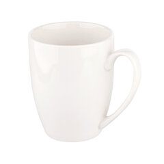 Bella puodelis, 320ml, kreminis, porcelianinis kaina ir informacija | Taurės, puodeliai, ąsočiai | pigu.lt