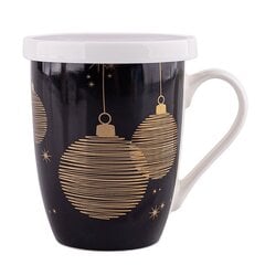 Auksinis kalėdinis puodelis NBC, 300 ML kaina ir informacija | Taurės, puodeliai, ąsočiai | pigu.lt