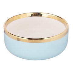 Салатница Aurora Gold 14 см 500 мл, цвет светло - синий цена и информация | Посуда, тарелки, обеденные сервизы | pigu.lt