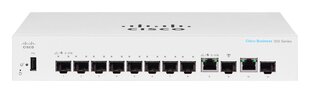 Cisco CBS350-8S-E-2G-EU kaina ir informacija | Komutatoriai (Switch) | pigu.lt