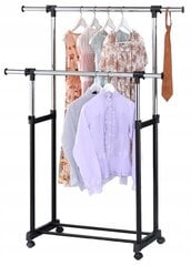 "Отто Бис" стоячая подвеска на колесах - двойная цена и информация | Вешалки для одежды | pigu.lt