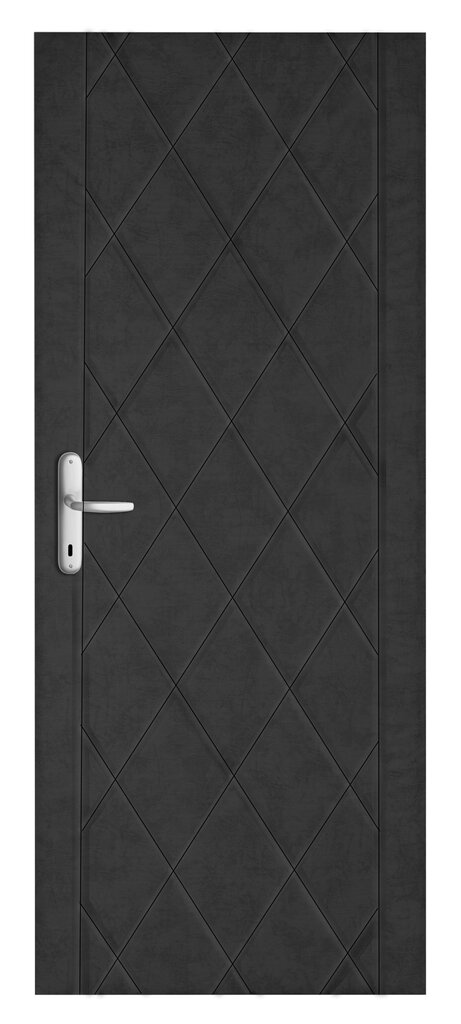 Storas durų apmušalas KRATA MAX 21, Pilka 95 cm kaina ir informacija | Vidaus durys | pigu.lt