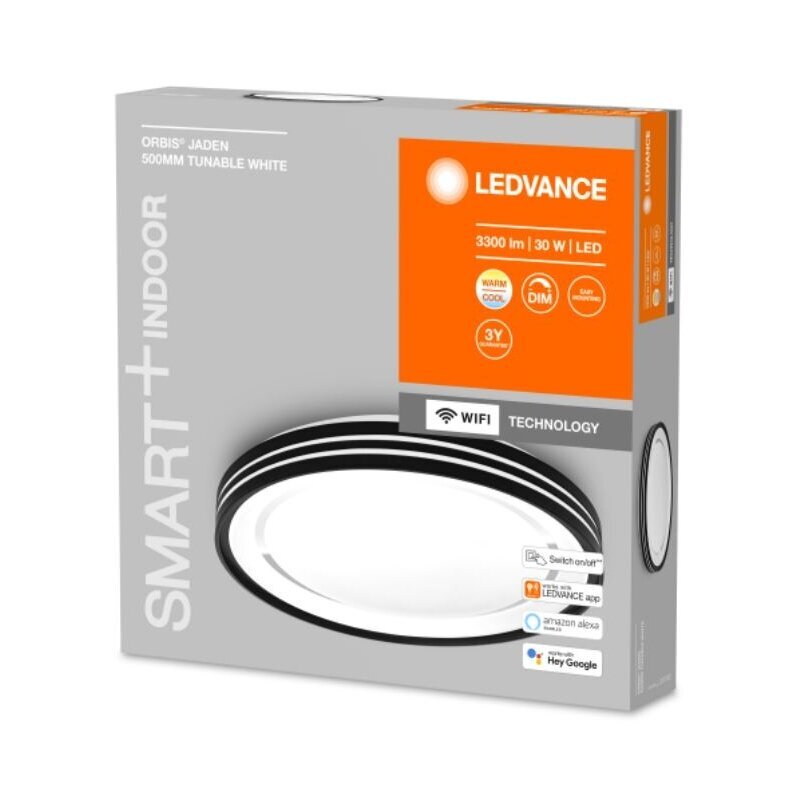 Šviestuvas Ledvance Orbis Jaden 30 W 50 cm kaina ir informacija | Įmontuojami šviestuvai, LED panelės | pigu.lt